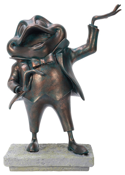The Haunted Mansion Mr. Toad in the Pet Cemetery Statue