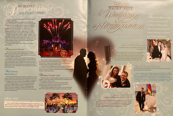 Disneyland Line February 11, 2010 Disney Weddings Cast Member Magazine