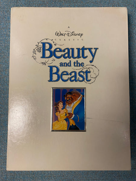 Disney Beauty & Beast VHS Commemorative Box Set- includes CD Lithograph Print Making of Book