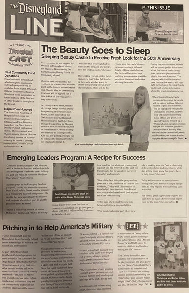 Disneyland Line July 23, 2004 Vol 36 No 28 Cast Member Newspaper Kim Irvine