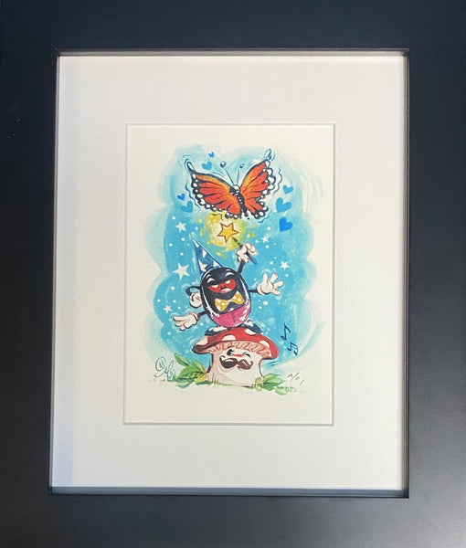 A Little Magic Framed Print by Miss Mindy