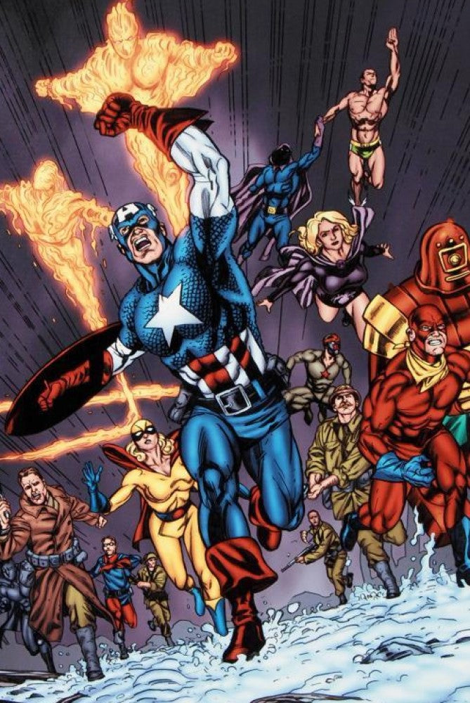 Avengers/Invader  #11 - By Steve Sadowski - Limited Edition Giclée on Canvas
