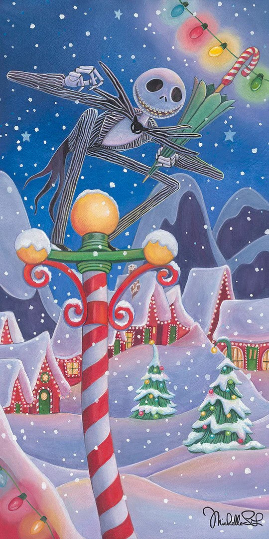 Christmas Town By Michelle St. Laurent Limited Edition Inspired by The Nightmare Before Christmas