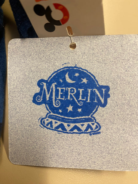 Club Disney Mini Bean Bag Plush Merlin the Wizard Sword in the Stone with tag protector