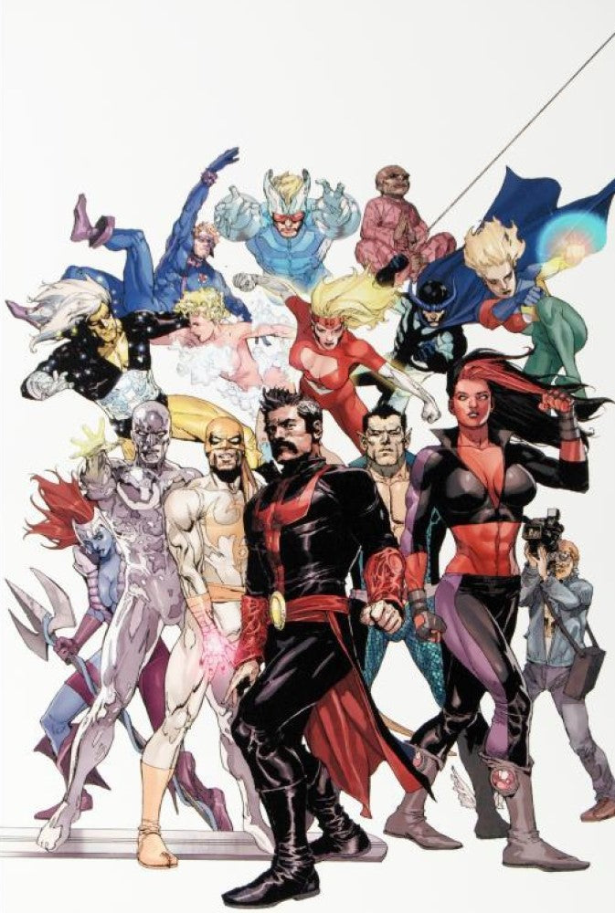 Defenders: Strange Heroes #1 - By Leinil Francis Yu - Limited Edition Giclée on Canvas