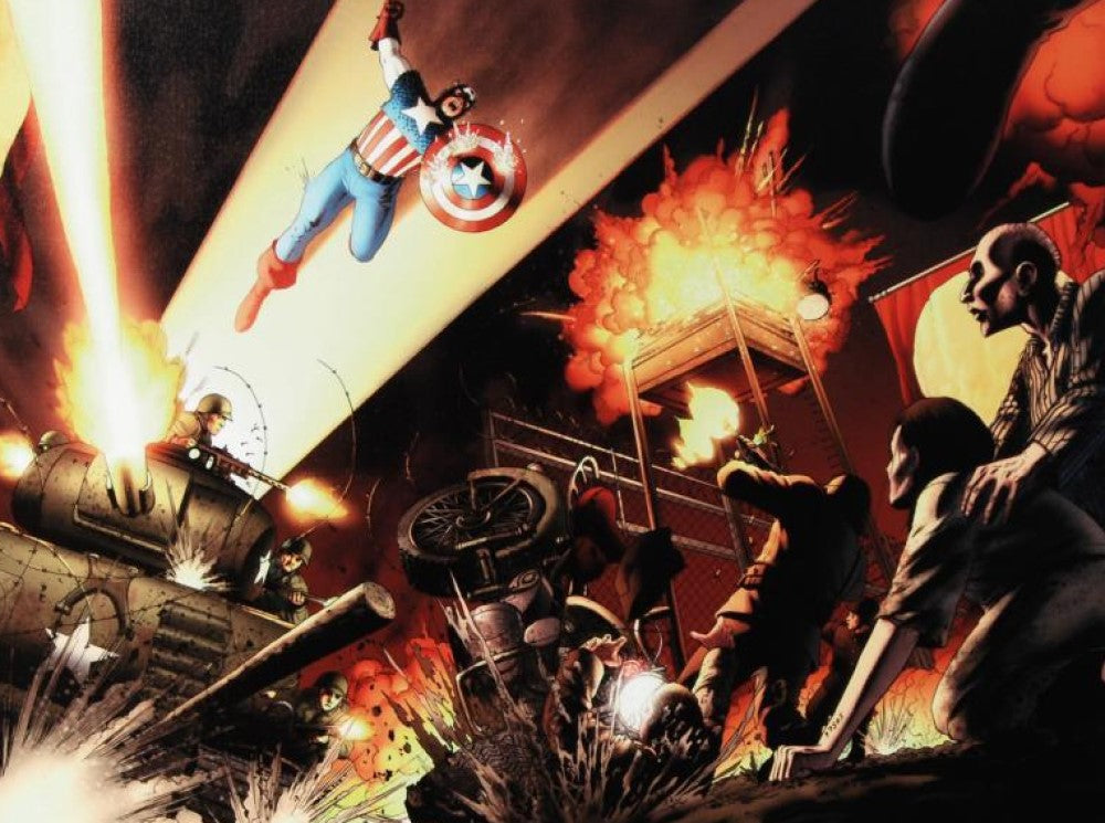Fallen Son: Death of Captain America #5 - By John Cassaday - Limited Edition Giclée on Canvas