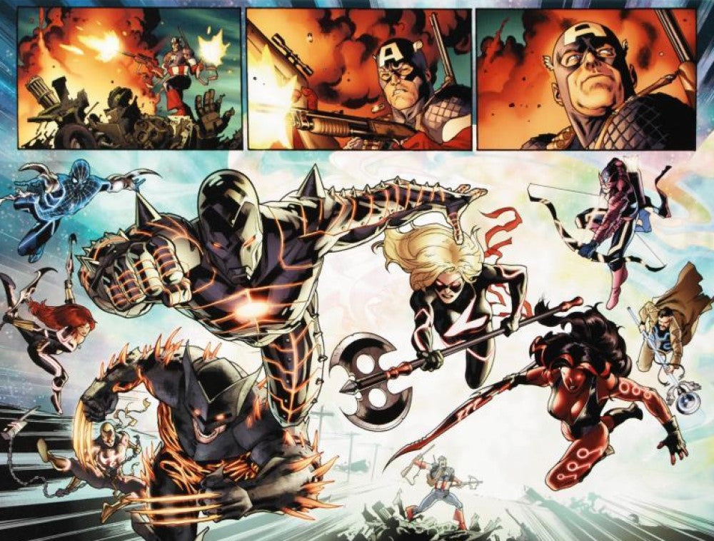 Fear Itself #7 - By Stuart Immonen - Limited Edition Giclée on Canvas
