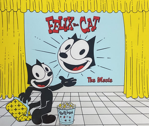 Felix The Cat The Movie Framed Sericel