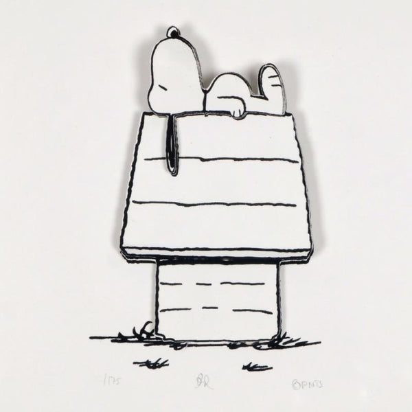 Happy Place - Limited Edition 3D Decoupage Art Print - Inspired by Peanuts
