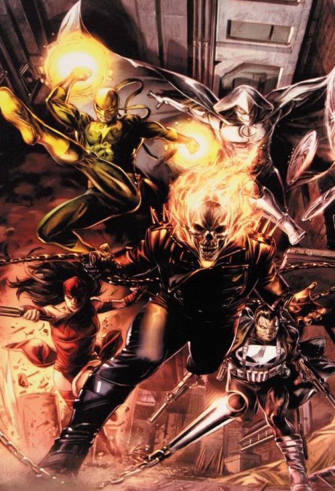 Heroes for Hire #1 - By Doug Braithwaite - Limited Edition Giclée on Canvas