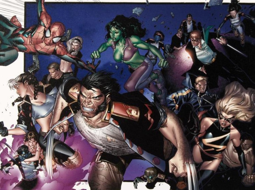 House Of M #6 - By Oliver Coipel - Limited Edition Giclée on Canvas