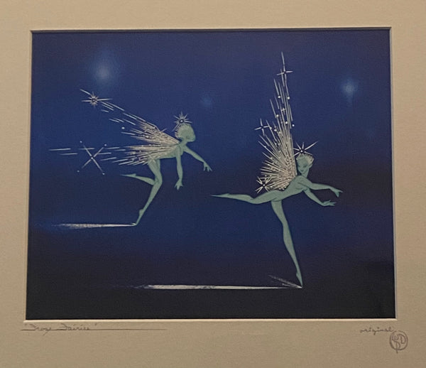 Fantasia Winter Magic Courvoisier Miniatures Hand Painted Cel Disney