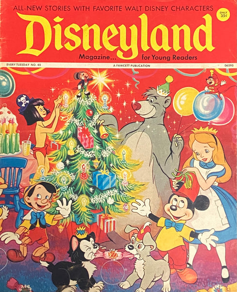 Disneyland Magazine December 19, 1972 - No 45 Vintage Comic -