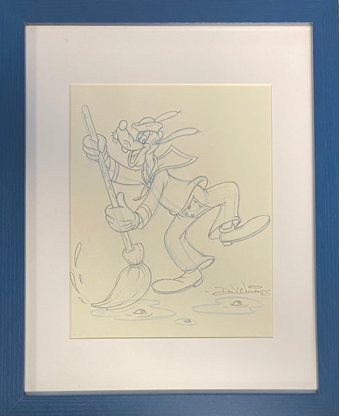 Sailor Goofy - Framed Lithograph By Don "Ducky" Williams - Signed Certificate Inspired by Disney Cruise Line