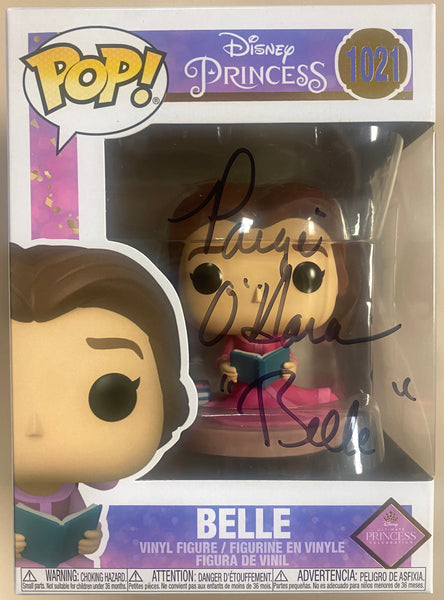Belle Funko Pop - Beauty and The Beast  Signed By Paige O'Hara 1021