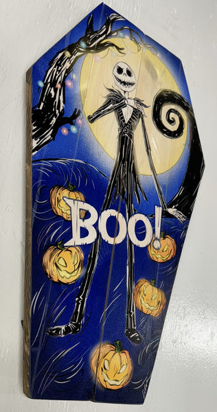 This Is Halloween- Original Work of Art On Wood- By John Ramirez