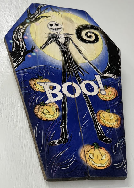 This Is Halloween- Original Work of Art On Wood- By John Ramirez