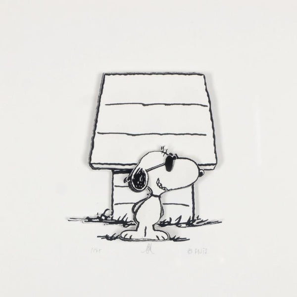 Joe's Cool - Limited Edition 3D Decoupage Art Print - Inspired by Peanuts