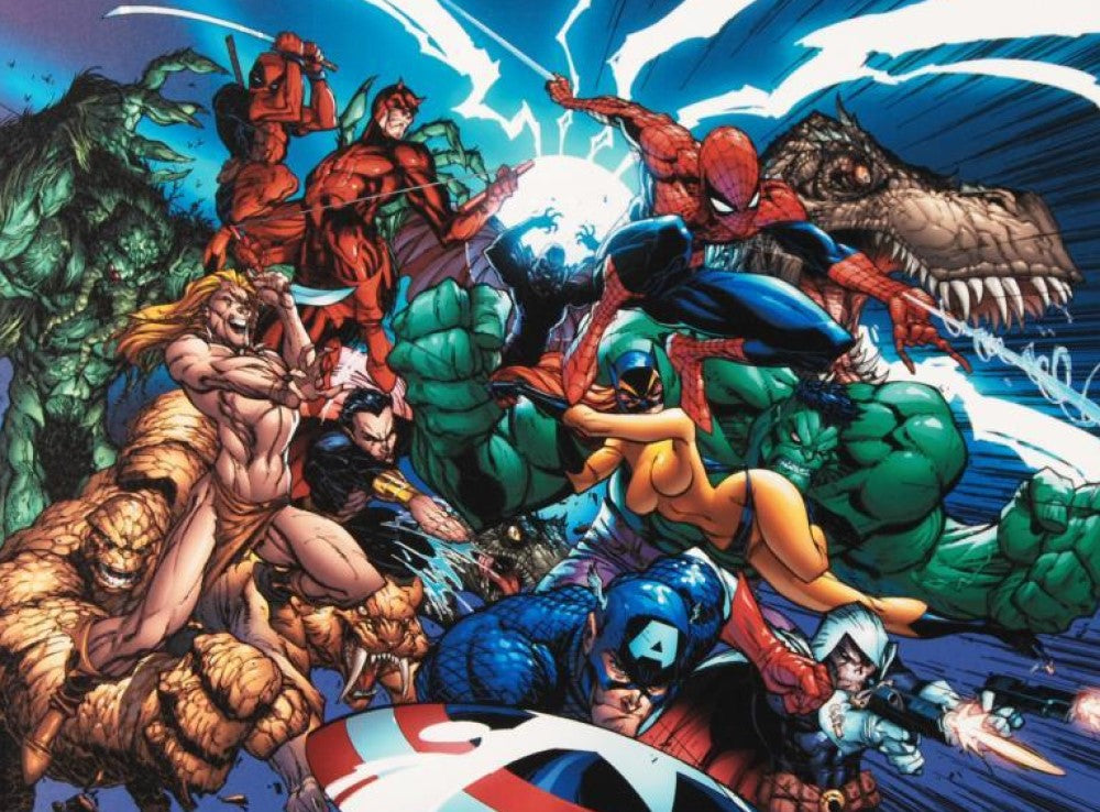 Marvel Comics Presents #1 - By J. Scott Campbell - Limited Edition Giclée on Canvas