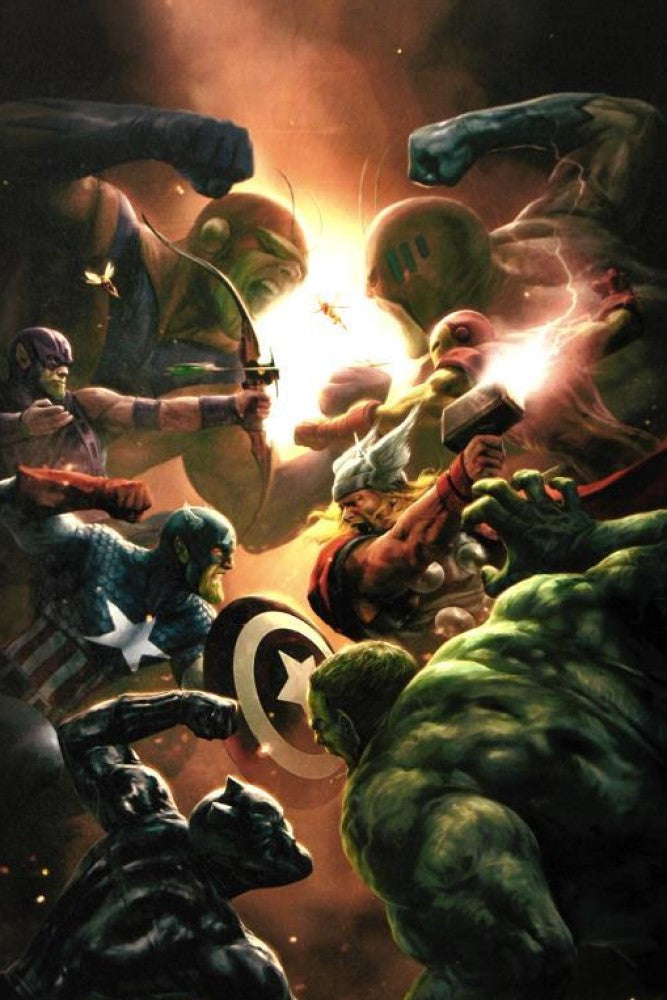 New Avengers #43 - By Aleksi Briclot - Limited Edition Giclée on Canvas
