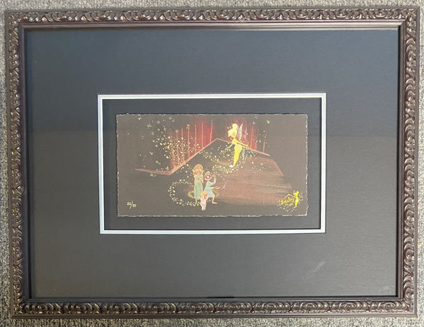 Pixie Dust Framed Limited Eidtion by Lorelay Bove inspired by Peter Pan