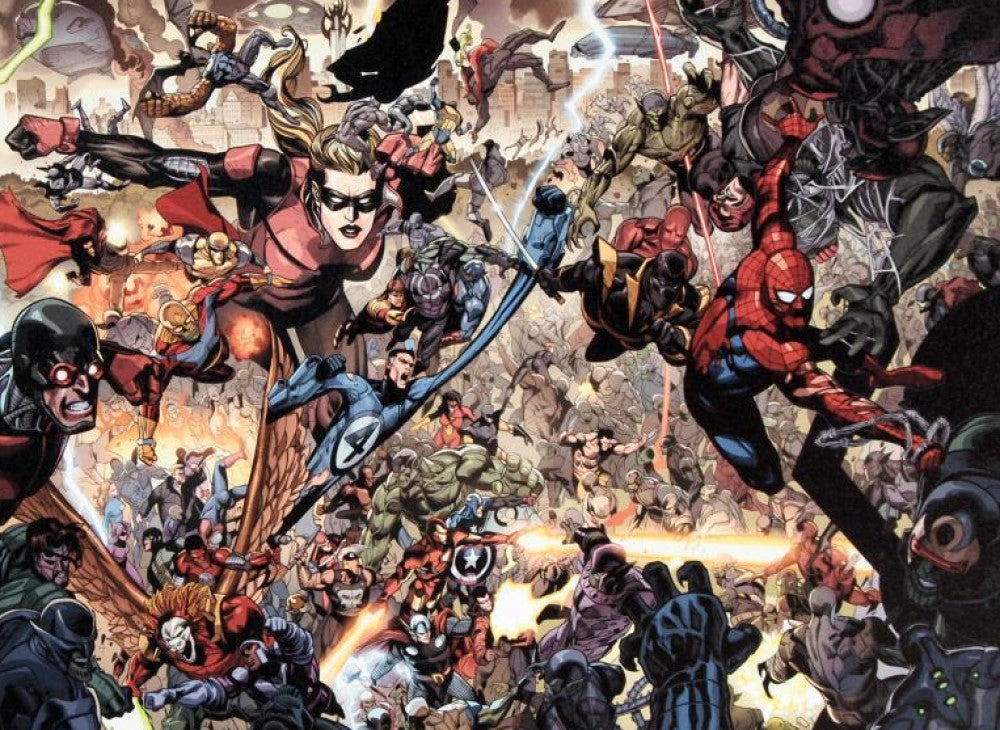 Secret Invasion #7 - By Leinil Francis Yu - Limited Edition Giclée on Canvas