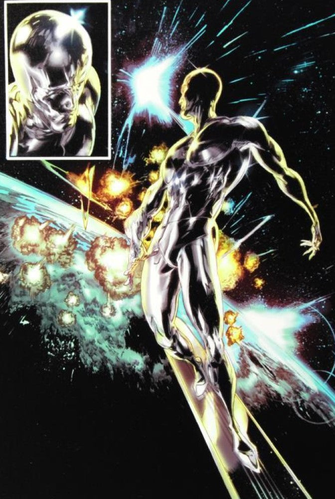 Silver Surfer: In Thy Name #4 - By Tan Eng Huat - Limited Edition Giclée on Canvas