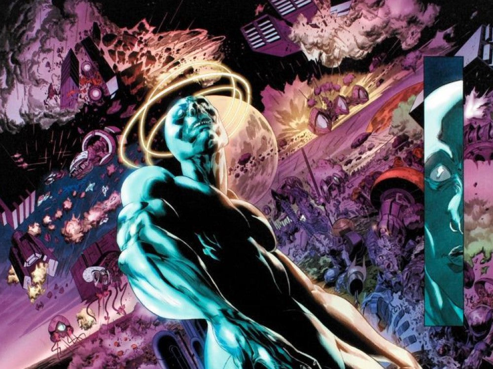 Silver Surfer: In Thy Name #3 - By Tan Eng Huat - Limited Edition Giclée on Canvas