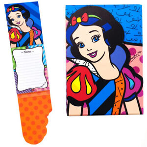 Snow White and the Seven Dwarfs - Romero Britto Notepad 4.625 inch