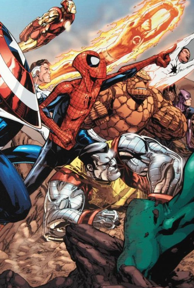 Spider-Man & The Secret Wars #3 - By Patrick Scherberger - Limited Edition Giclée on Canvas
