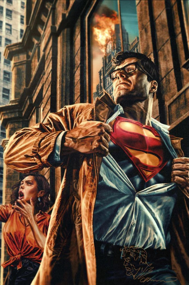 Superman #4 - By Lee Bermejo - Giclée on Canvas