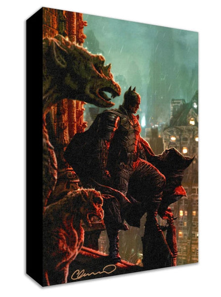 The Batman - Mighty Mini Collection- Gallery Wrapped On Canvas by Lee Bermejo