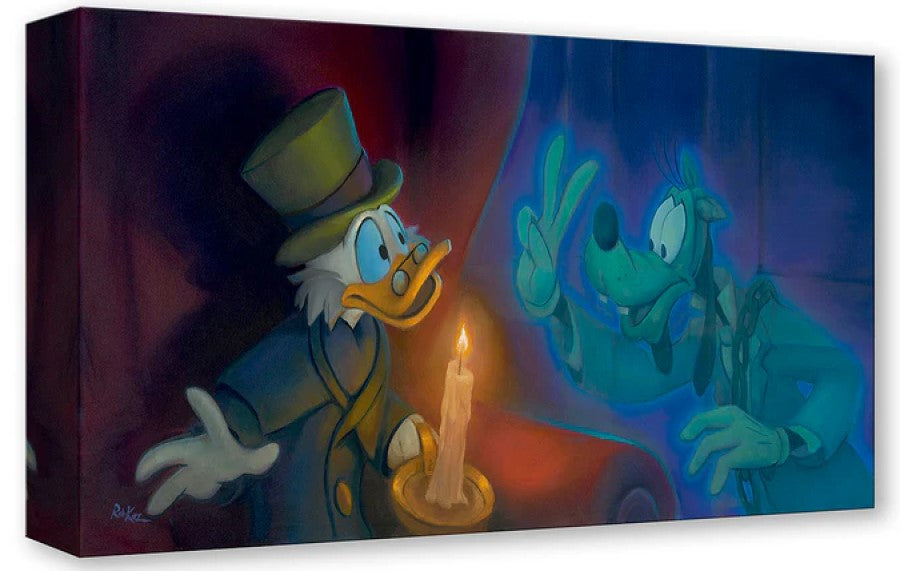 Three Ghosts by Rob Kaz Treasure On Canvas inspired by Mickey's Christmas Carol
