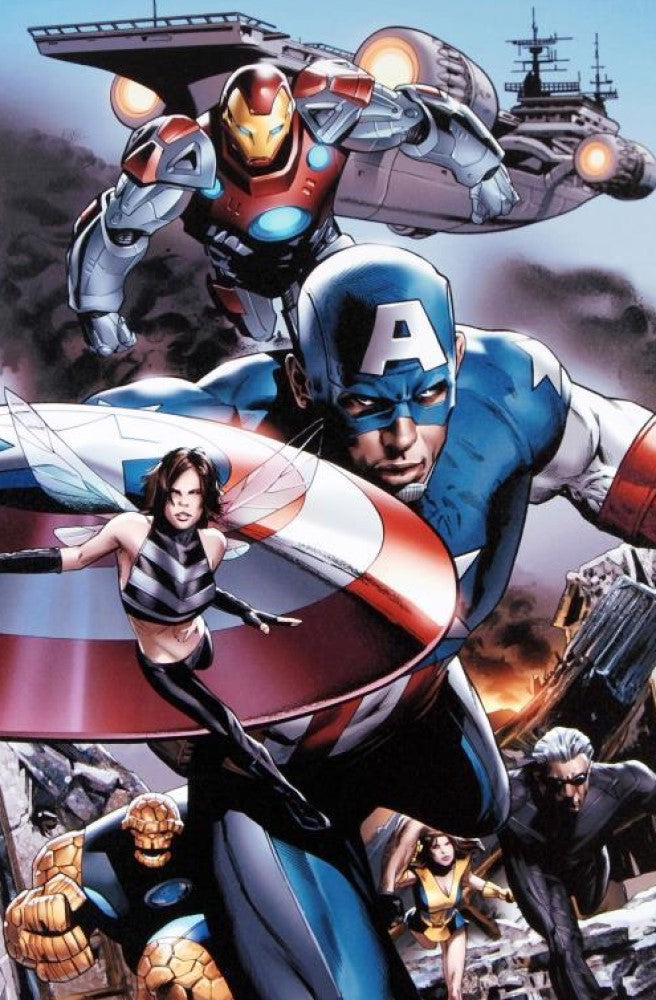 Ultimate Power #6 - By Greg Land - Limited Edition Giclée on Canvas