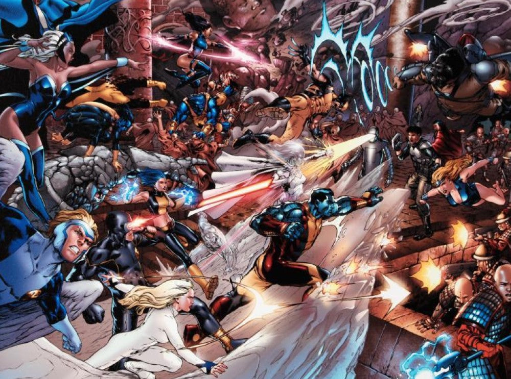X-Men Vs. Agents Of Atlas #2 - By Carlo Pagulayan - Limited Edition Giclée on Canvas