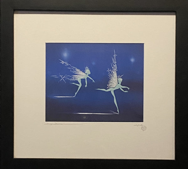 Fantasia Winter Magic Courvoisier Miniatures Hand Painted Cel Disney