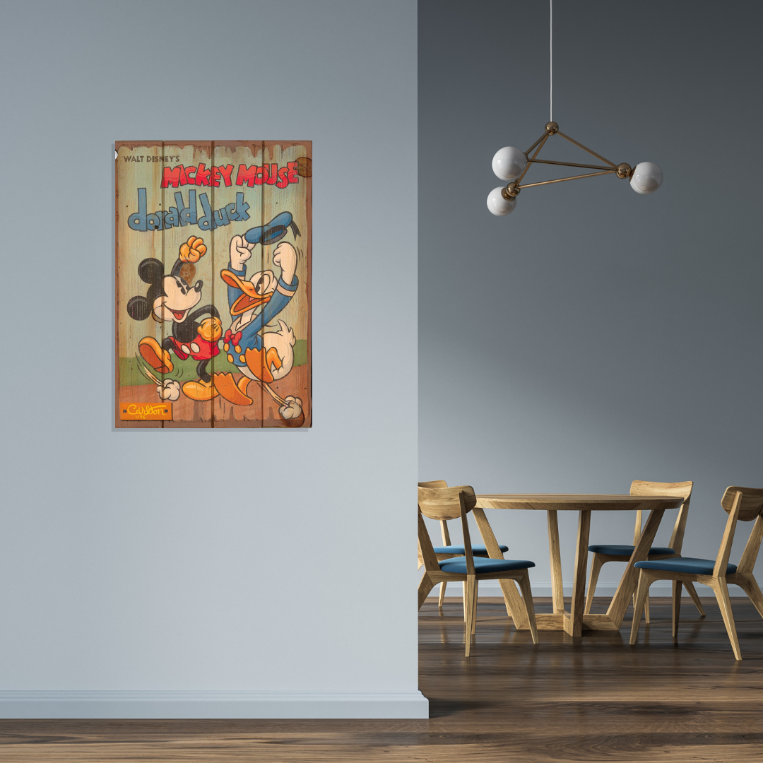 Best Pals by Trevor Carlton featuring Mickey and Donald Vintage Classics Edition