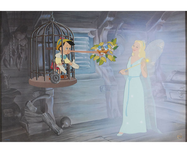 Fate Steps In Limited Edition Hand Panted Cel Based on Pinocchio