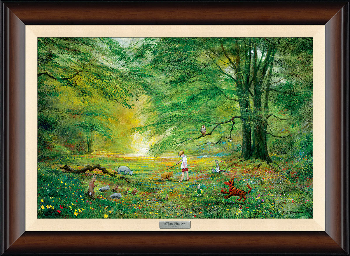 The Knighting of Pooh by Peter and Harrison Ellenshaw inspired by Winnie The Pooh