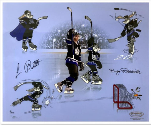 Bugs Rabitaille - By Warner Bros. Studio -  Hand Painted Limited Edition Sericel Signed by Luc Robitaille