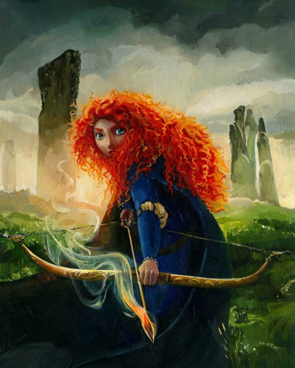 Brave by Jim Salvati featuring Merida