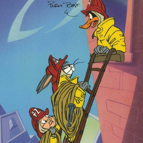 Burnt Toast - Limited Edition Hand Painted Animation Cel Signed by Chuck Jones