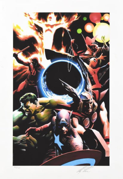 Earth X - By Alex Ross - Giclée on Fine Art Paper