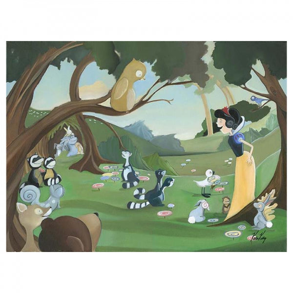 Forest Friends by Katie Kelly inspired by Snow White and the Seven Dwarfs