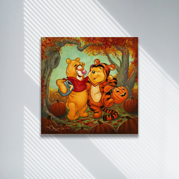 Friendship Masquerade by Tim Rogerson featuring Winnie the Pooh and Tigger