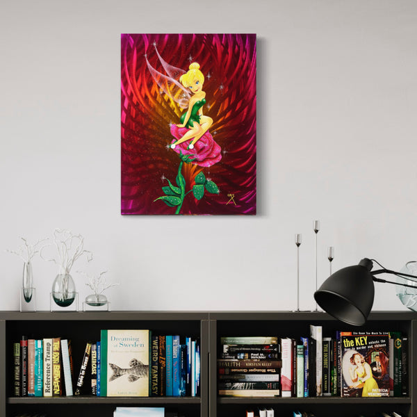 Garden Fairy by Cris Woloszak featuring Tinkerbell