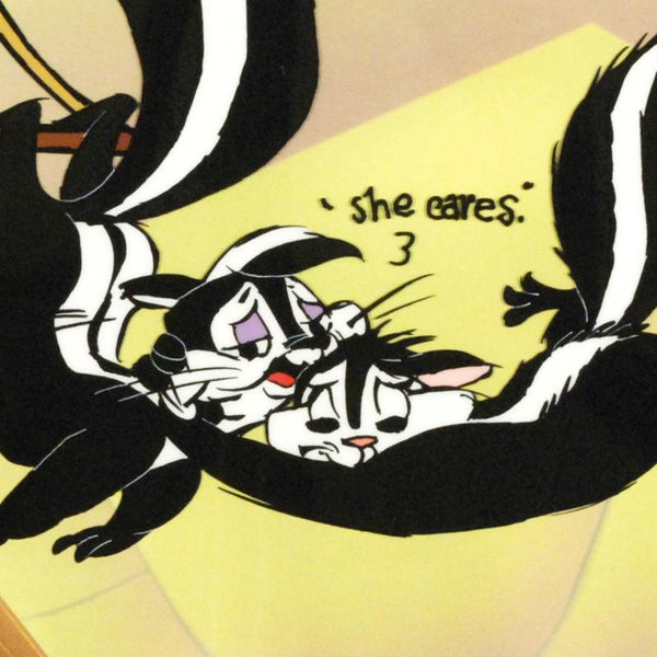 Kitty Catch - Limited Edition Hand Painted Animation Cel Signed by Chuck Jones