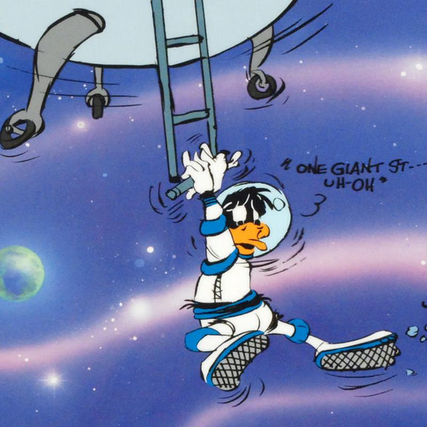 Looney Landing - Limited Edition Hand Painted Animation Cel Signed by Chuck Jones
