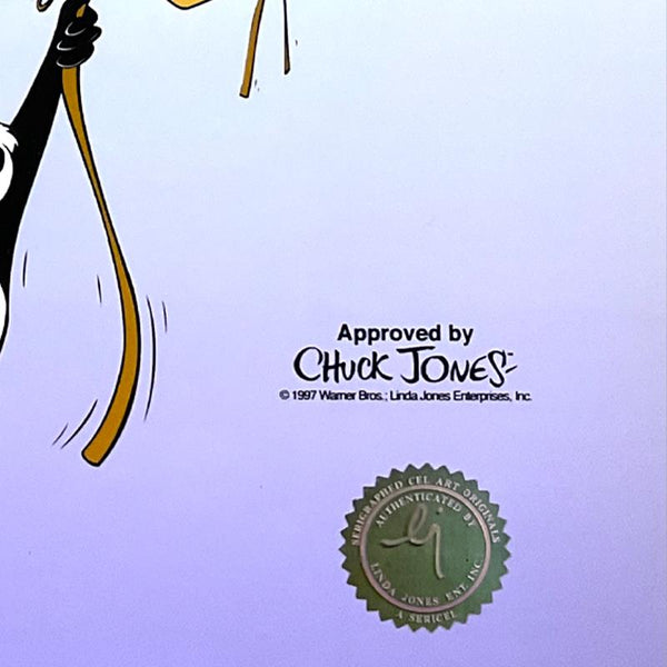 Pepe and Penelope - By Chuck Jones -  Limited Edition Animated Serigraph Cel