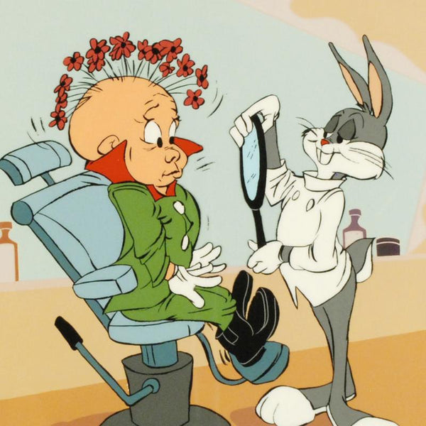Rabbit of Seville III - Limited Edition Hand Painted Animation Cel Signed by Chuck Jones